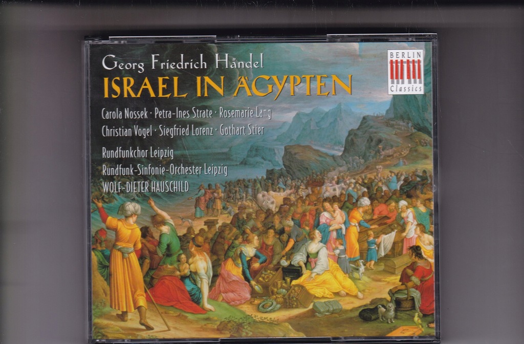 Handel - Israel in Agypten Leipzig Hauschild 2CD