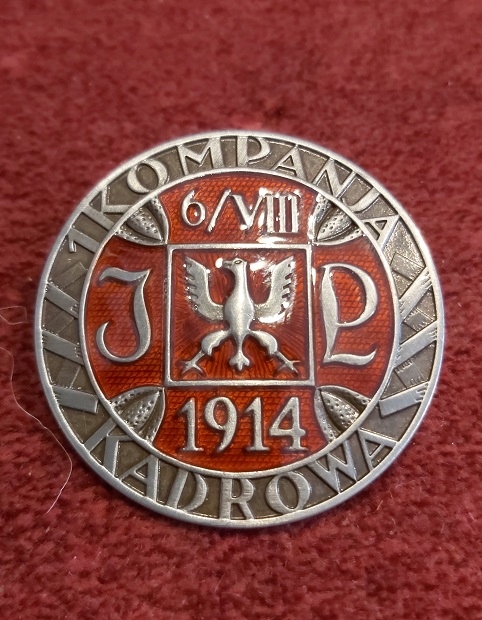 odznaka 1 Kompania Kadrowa Józefa Piłsudskiego