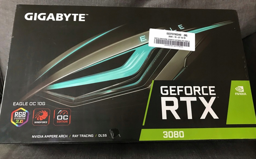 Купить GIGABYTE Geforce RTX 3080 EAGLE OC 10 ГБ: отзывы, фото, характеристики в интерне-магазине Aredi.ru