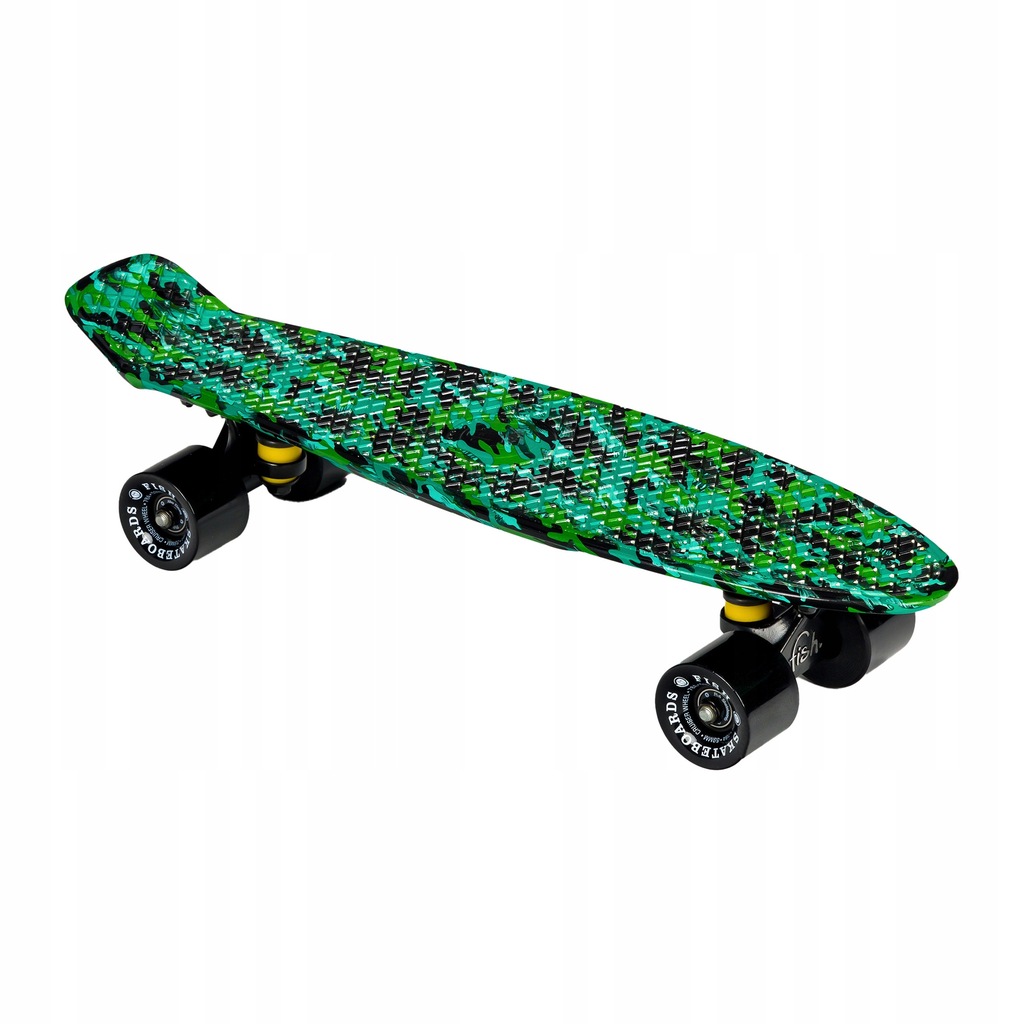 Deskorolka fiszka Fish Skateboards Print Camo ziel