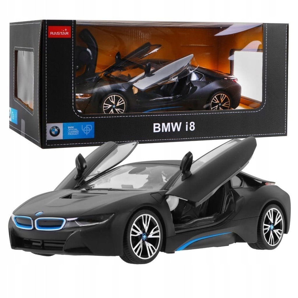 Auto Zdalnie Sterowane Bmw I8 Czarny 1 14 Rastar 8698971728 Oficjalne Archiwum Allegro