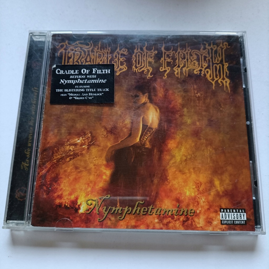 CRADLE OF FILTH - Nymphetamine CD, 1 wydanie Roadrunner 2004