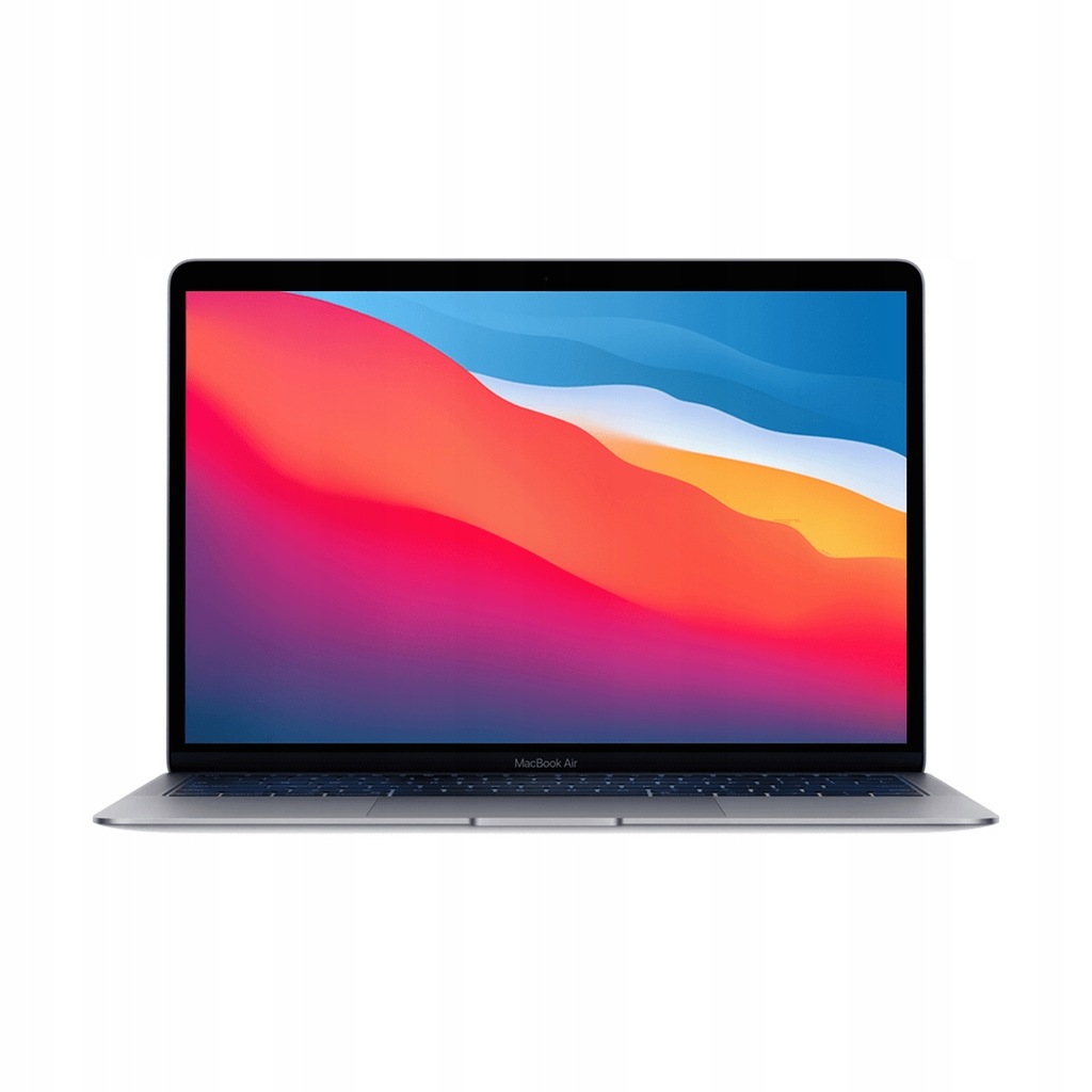 Macbook Air M1 8 GB/256 GB srebrny - jak NOWY.