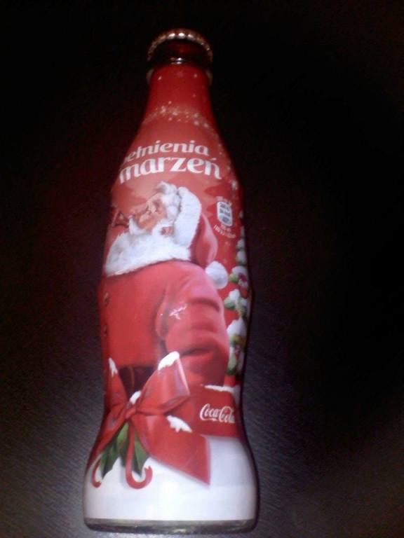 Coca Cola butelka limitowana seria NA śWIĘTA 200ml