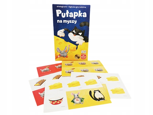 GRA PUŁAPKA NA MYSZY fajna gra rodzinna Kukuryku