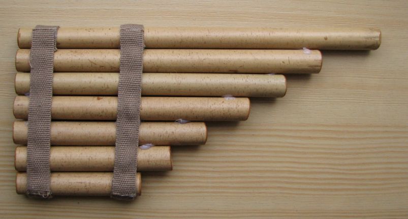 fletnia Pana bambus ręcznie wykonany instrument