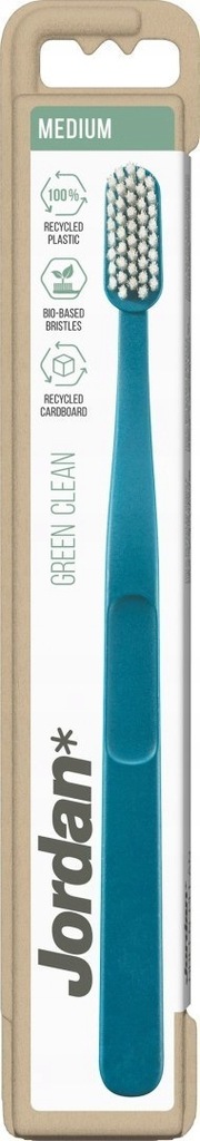 Jordan Green Clean Szczoteczka do zębów - medium (