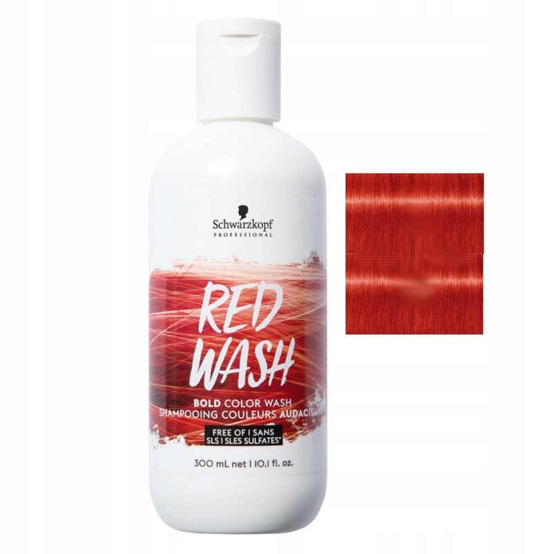 SCHWARZKOPF SZAMPON KOLORYZUJĄCY - CZERWONY 300ML