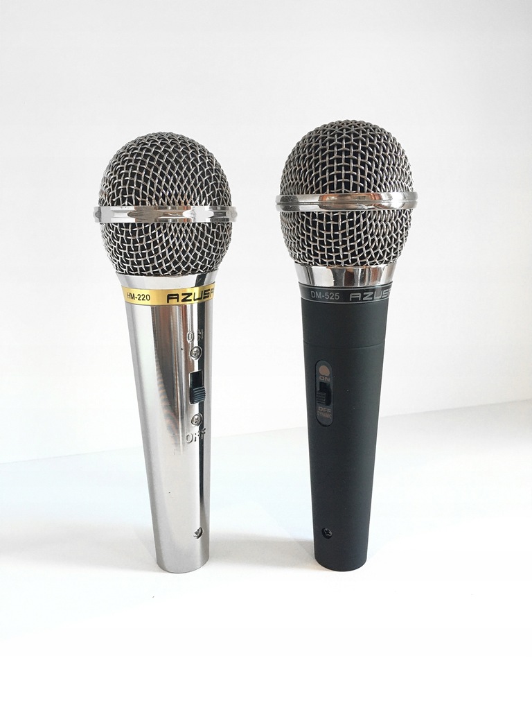 Zestaw 2 Mikrofony Azusa HM-220 i DM-525