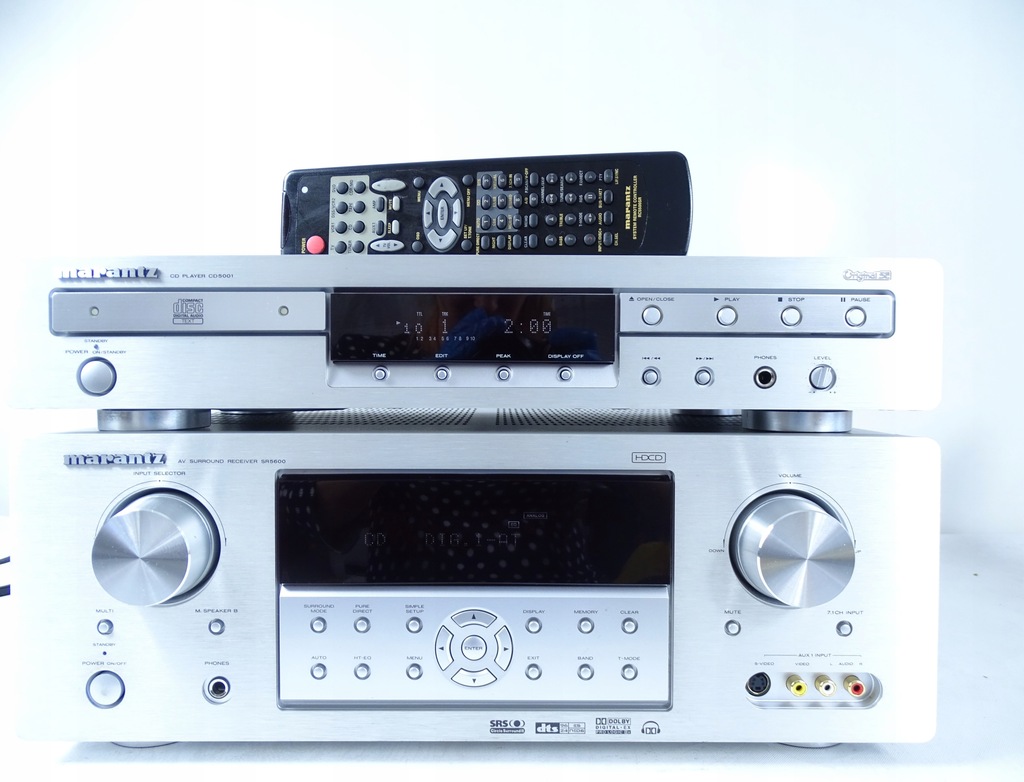 MARANTZ SR5600 + MARANTZ CD 5001 + PILOT GWARANCJA 11716566513