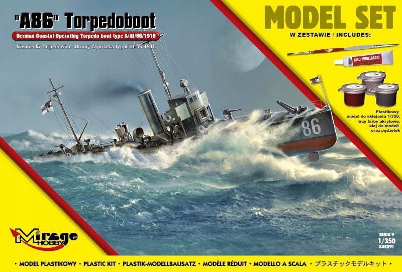 "A86" Torpedoboot Torpedowiec Obrony ty