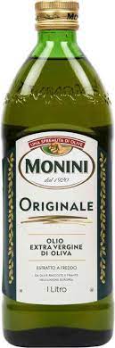 Oliwa extra vergine EVO Originale 1 litr Monini szklana butelka