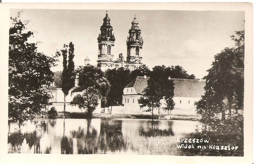 KRZESZÓW -WIDOK NA KLASZTOR