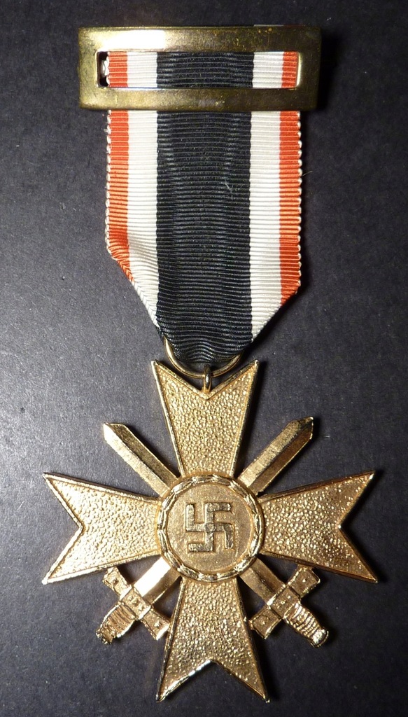 Kriegsverdienstkreuz 2 klasy z mieczami - produkcja hiszpańska III