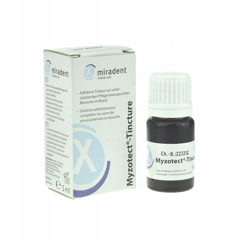 MYZOTECT TINCTURE PREPARAT DO BŁON ŚLUZOWYCH 5ml