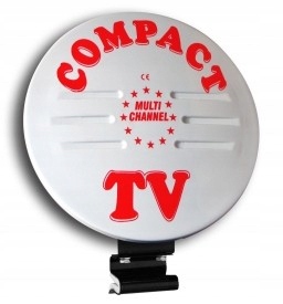 ANTENA TV ZEWNĘTRZNA COMPACT DVB-T2 DOOKÓLNA