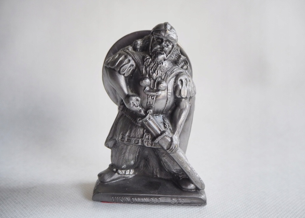Figurka Wiking Vikingman metalowa 10 cm