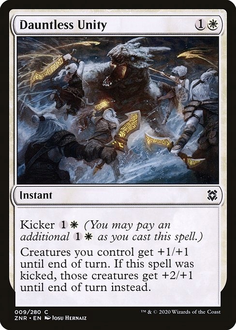 MtG: Dauntless Unity (ZNR) *foil*