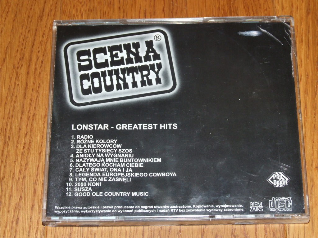 Купить Scena Country vol.2 Компакт-диск с лучшими хитами Lonstar: отзывы, фото, характеристики в интерне-магазине Aredi.ru
