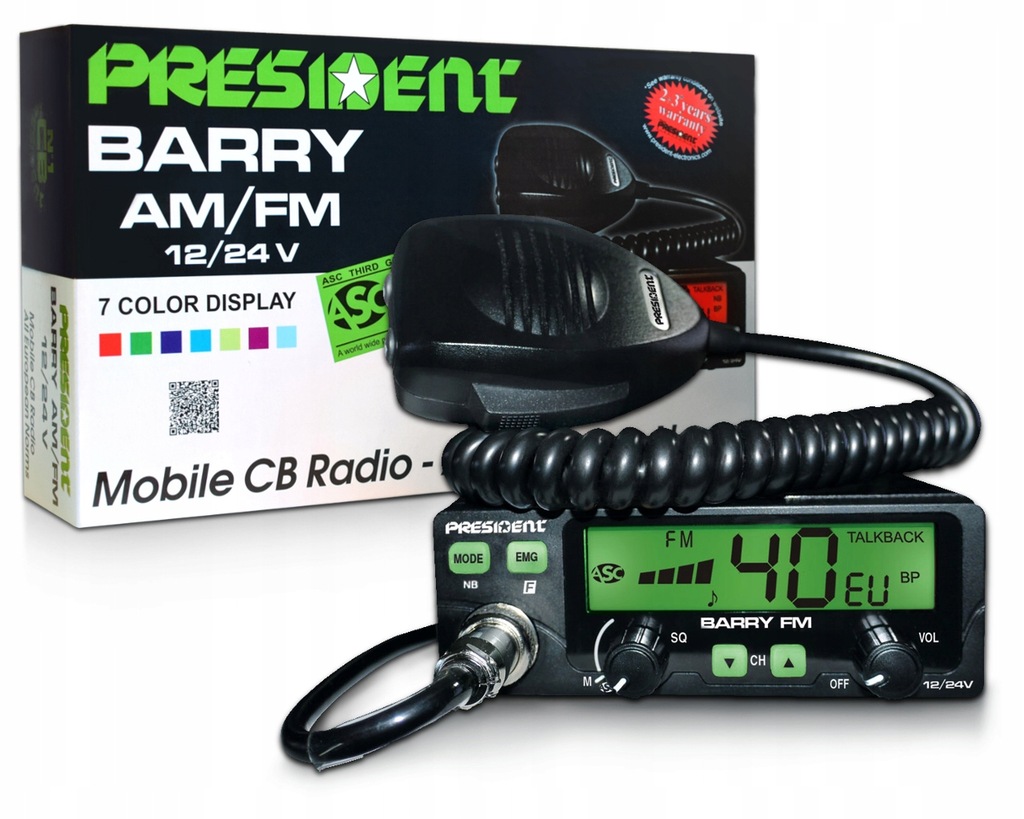 CB RADIO PRESIDENT BARRY