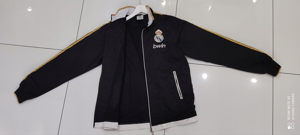 Bluza kurtka Real Madryt adidas męska M wiatrowka