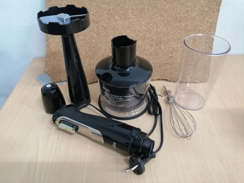 D1292 BRAUN MQ9037X MIKSER BLENDER RĘCZNY ZESTAW 7860221072