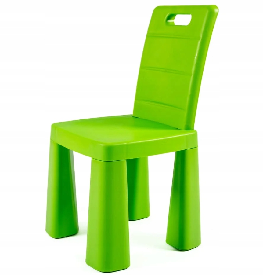 Krzesełko dla dziecka plastikowe Doloni zielone
