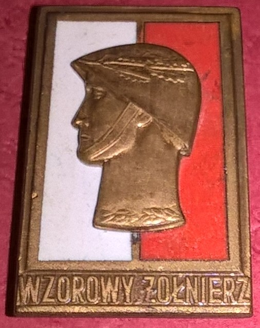 Odznaka - Wzorowy Żołnierz - brąz  - PRL - LWP