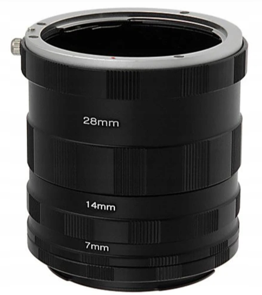 Zestaw pierścieni Fotodiox do aparatów Sony Alpha A-Mount (i Minolta AF)