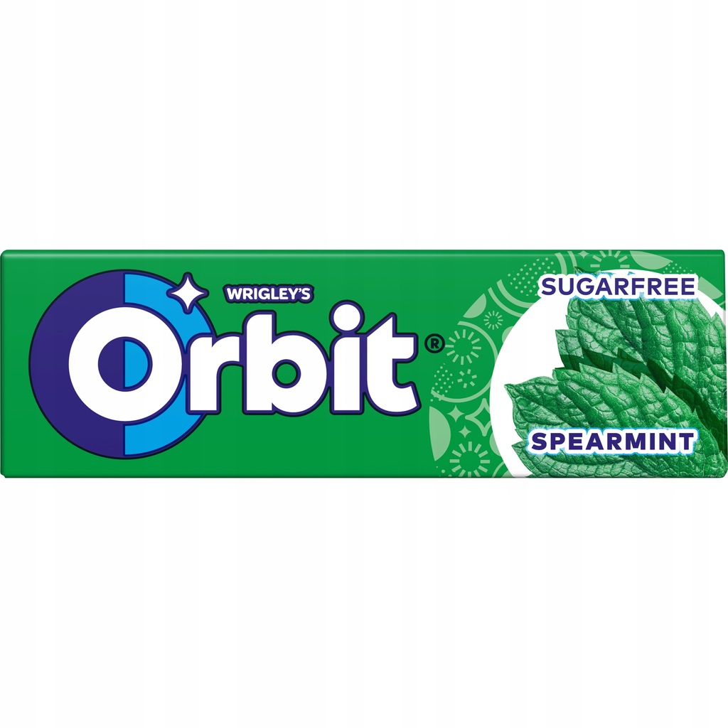 ORBIT GUMA DRAŻE SPEARMINT ŁAGODNA MIĘTA 30 szt