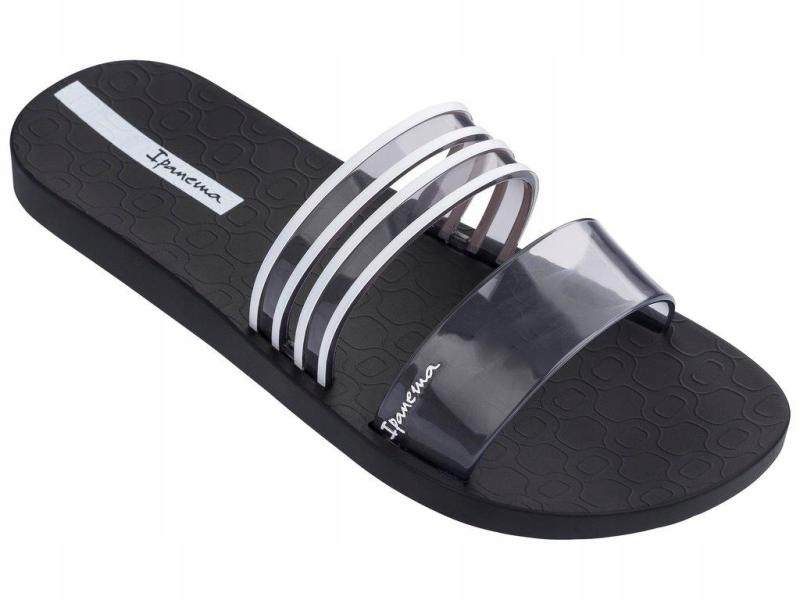 Ipanema New Fem 26301-21639 41/42 czarne klapki %%