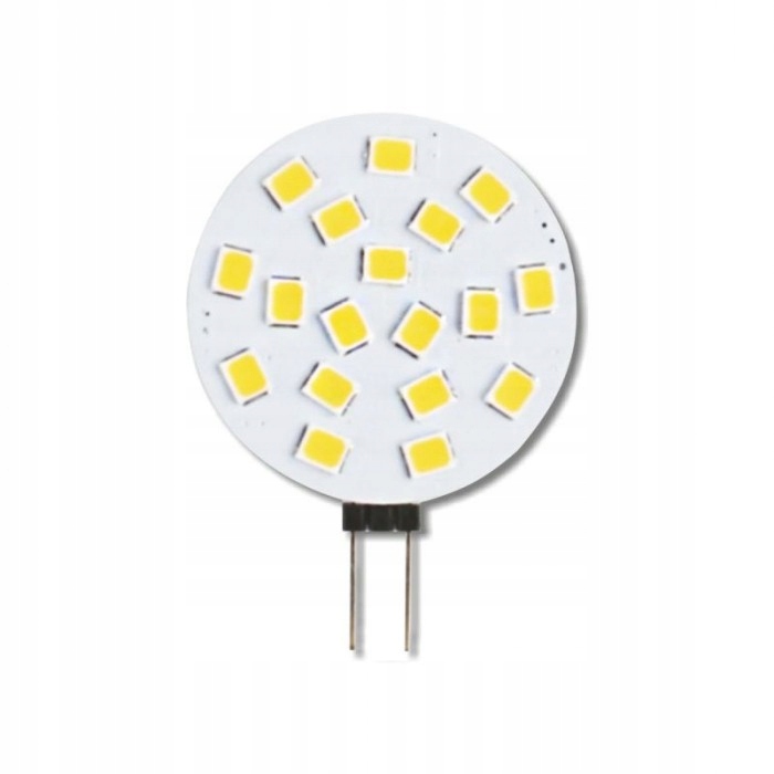 ŻARÓWKA LED G4 12V 3W ZIMNA 6500K TALERZYK