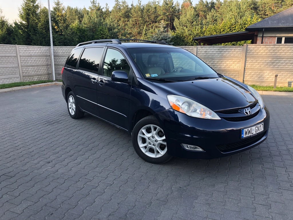 Toyota Sienna 3.3 XLE 4x4 nowa butla gaz LPG okazj