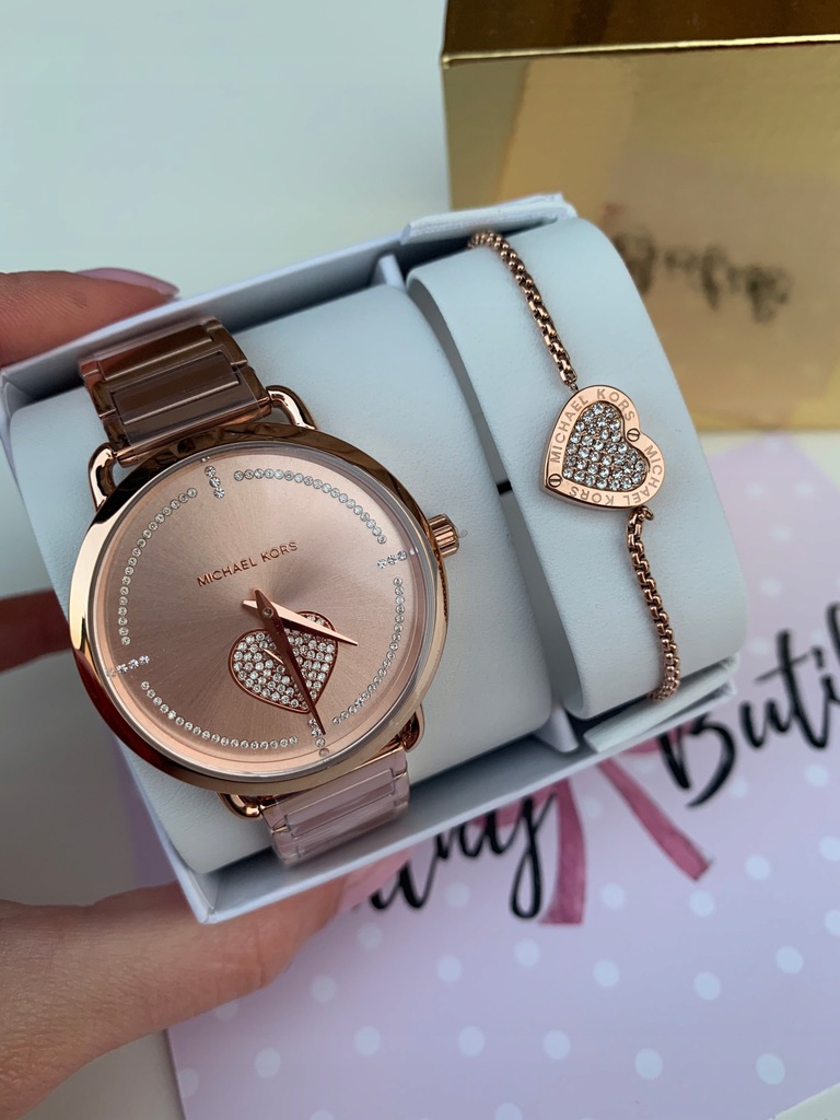 Michael Kors Zegarek Bransoletka Zestaw Set MK4468 8754040622