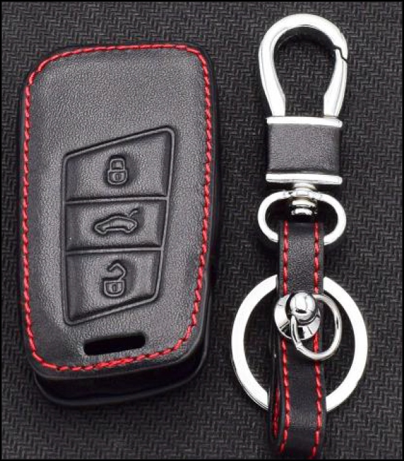 ETUI NA KLUCZYK SKODA A7 Smart VW SKÓRA 7769092476