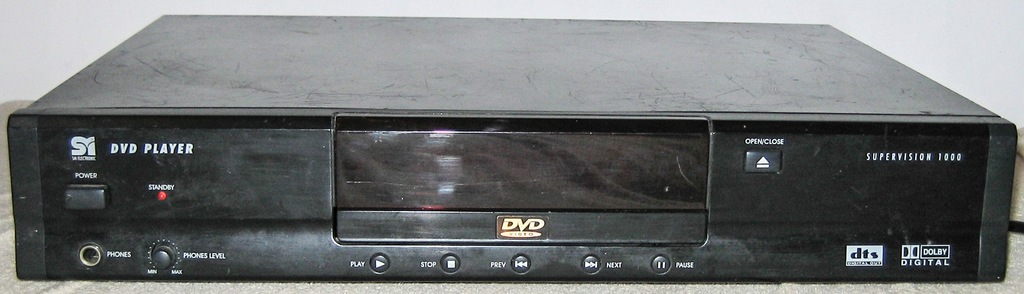 DVD Player SUPERVISION 1000,Model 85511 SM Electr.