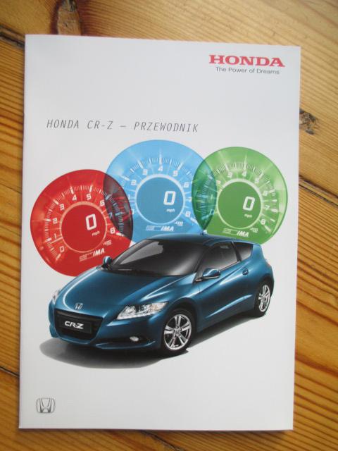 PROSPEKT HONDA CR-Z PL