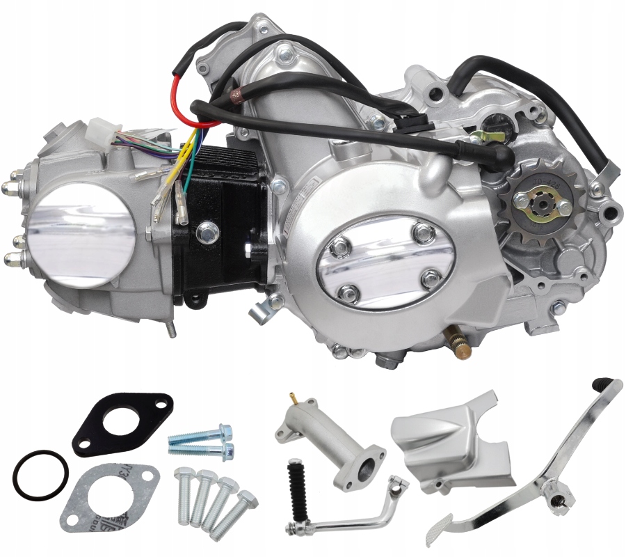 Silnik poziomy 139fmb50cc 4t4-biegowy manualsrebrny