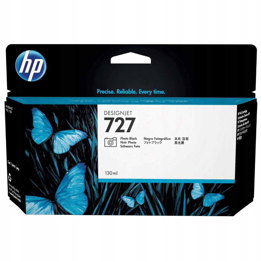 Tusz HP 727 do Designjet T920/1500/2500 | 130ml | photo black