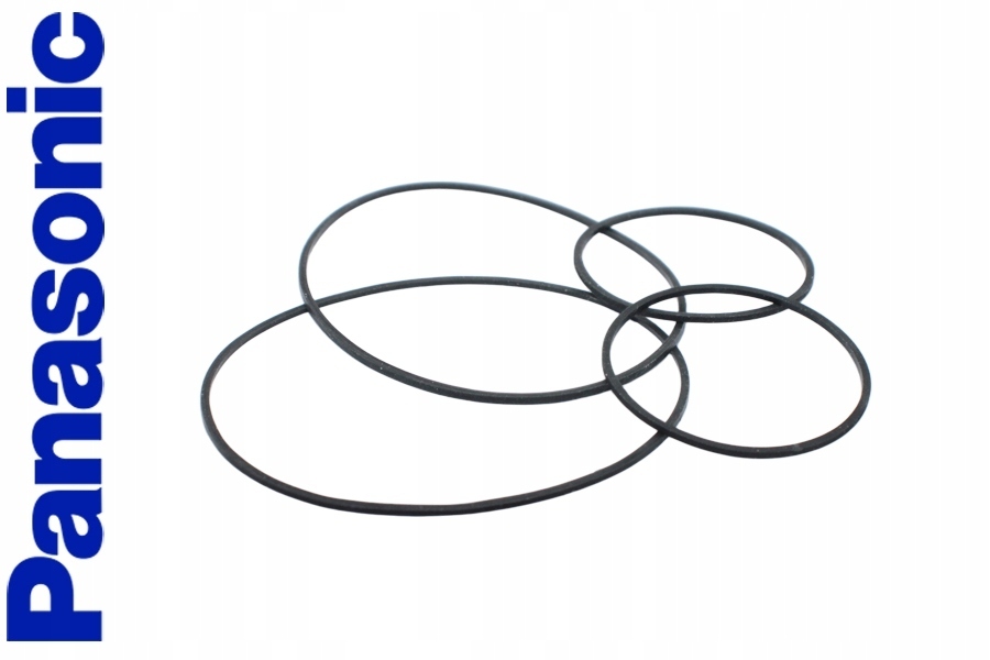 Komplet oryginalnych pasków do magnetofonu TECHNICS RS-TR180 (4 szt)