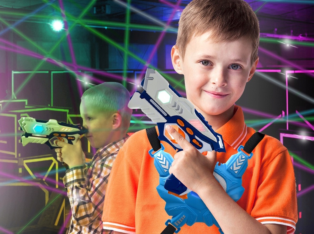 Prezent dla dzieci zestaw laser tag paintball 11080693616 oficjalne