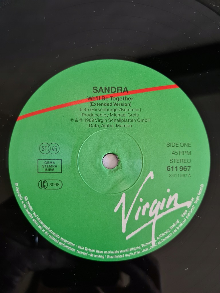 Купить Сандра - We'll Be Together ('89 Remix) 1989 S: отзывы, фото, характеристики в интерне-магазине Aredi.ru