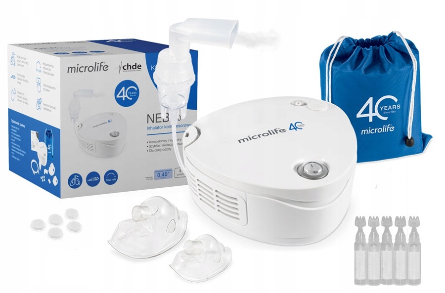 INHALATOR NEBULIZATOR MICROLIFE NEB210 SMOCZEK MIŚ