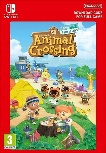 Animal Crossing: New Horizons Switch KLUCZ KOD