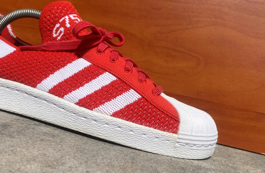 Buty Adidas Superstar 80s Primeknit Lush Red 38 10575667935