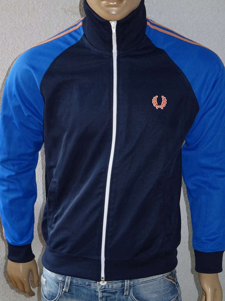 FRED PERRY Rozpinana bluza męska logowana