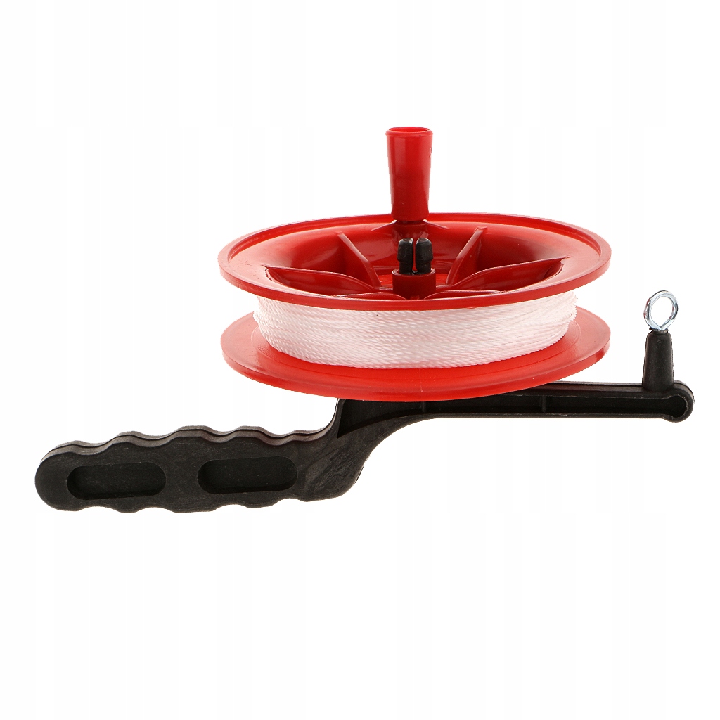 Red Fire Kite Tool Grip Reel Winder Wheel Handle