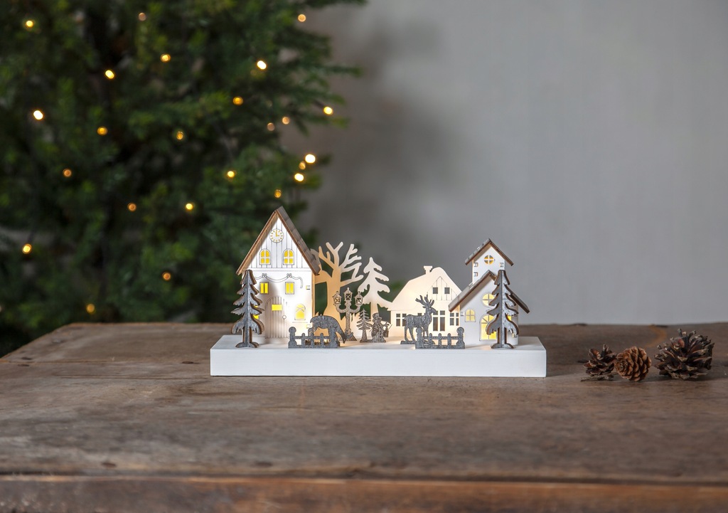 Купить Шведский светодиодный рождественский подсвечник FAUNA: отзывы, фото, характеристики в интерне-магазине Aredi.ru