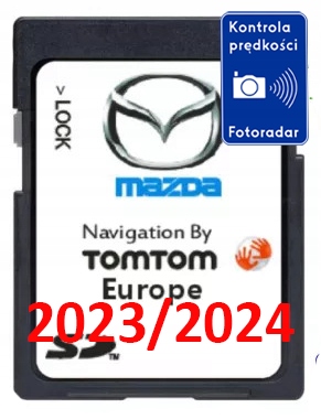 MAPA KARTA TOMTOM NB1 MAZDA 6 CX-5 CX-9 2024 11.05