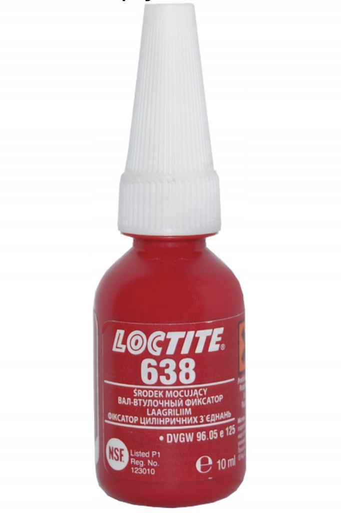 LOCTITE 638 Klej aneorobowy do osadzania 10ml